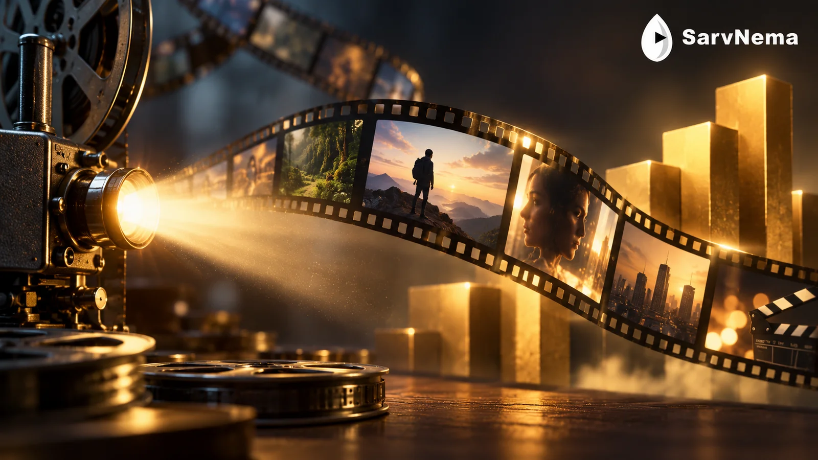 بنر اختصاصی مجله سرونما برای فیلم‌های ترند IMDb؛ چطور از موج خبرها به انتخاب خوب برسیم؟